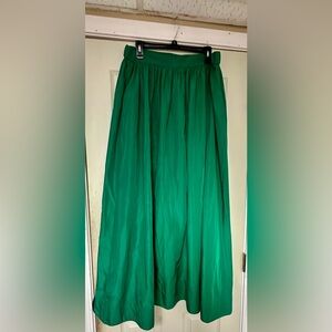 Eloquii green maxi skirt size 14 NWOT